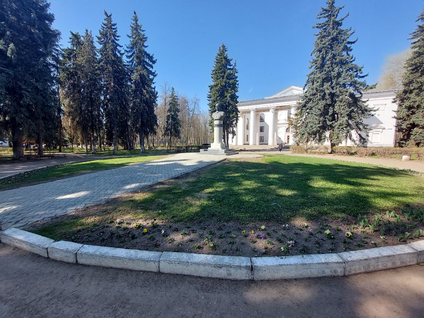 благоустройство, город, цветы