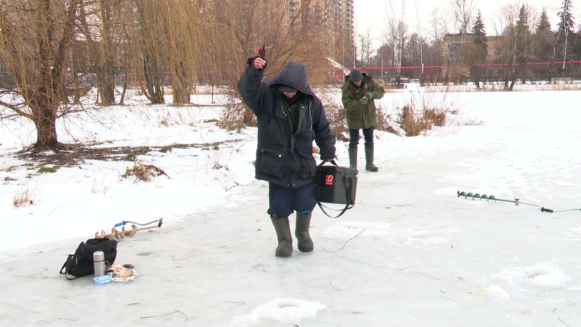 реутов, вертикалки, парк, лед, выход на лед, зимняя жара,