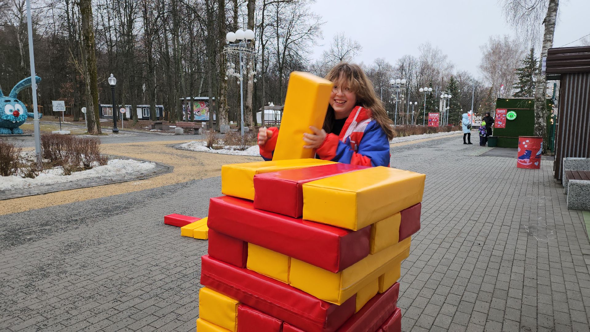 кашира, парк, дженга, досуг, игра, вертикалки,