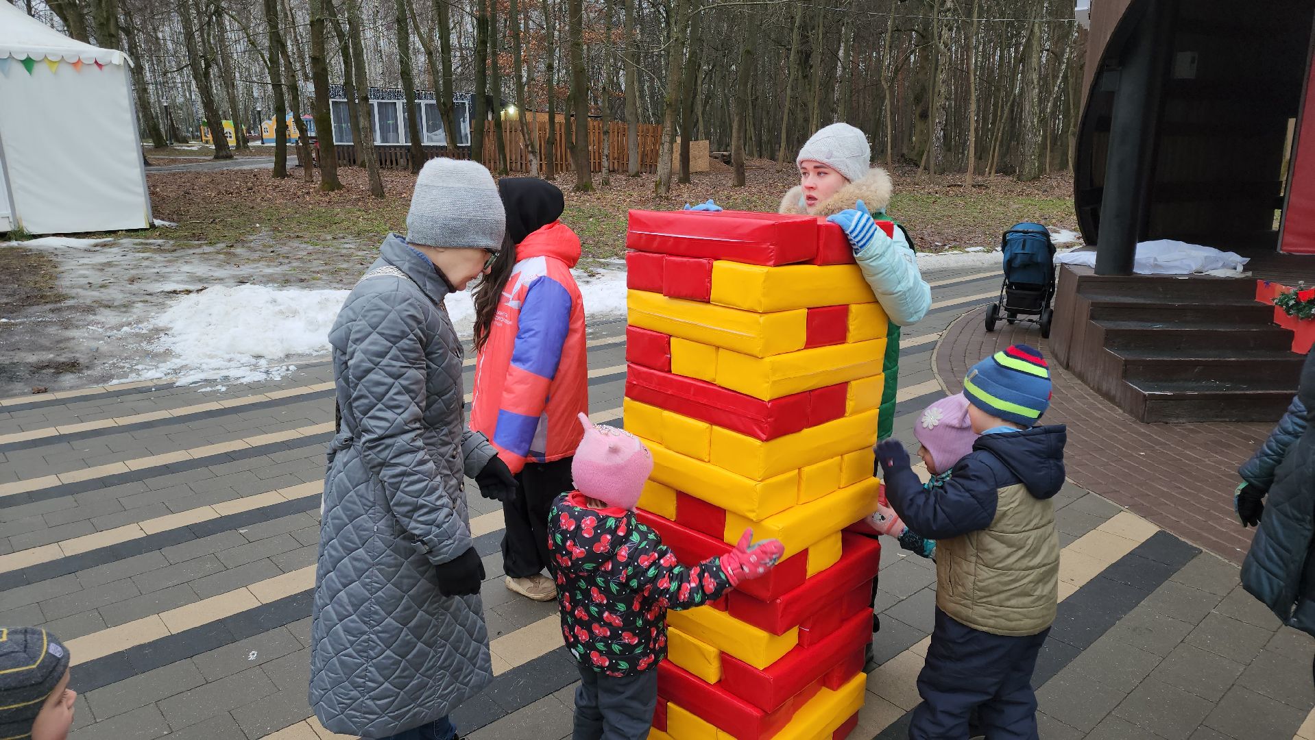 кашира, парк, дженга, досуг, игра, вертикалки,