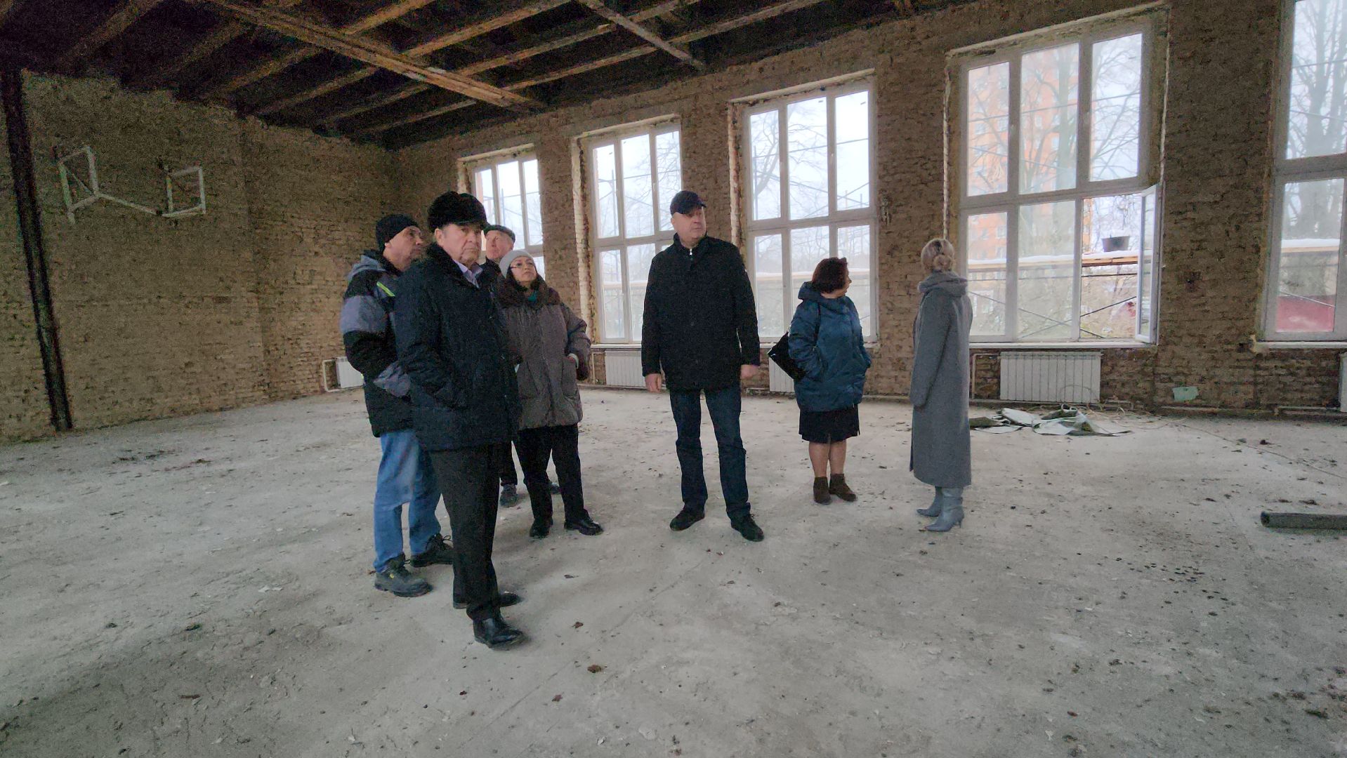 серпухов, глава городского округа, улица водонапорная, школа 6, капитальный ремонт школ, вертикалки,