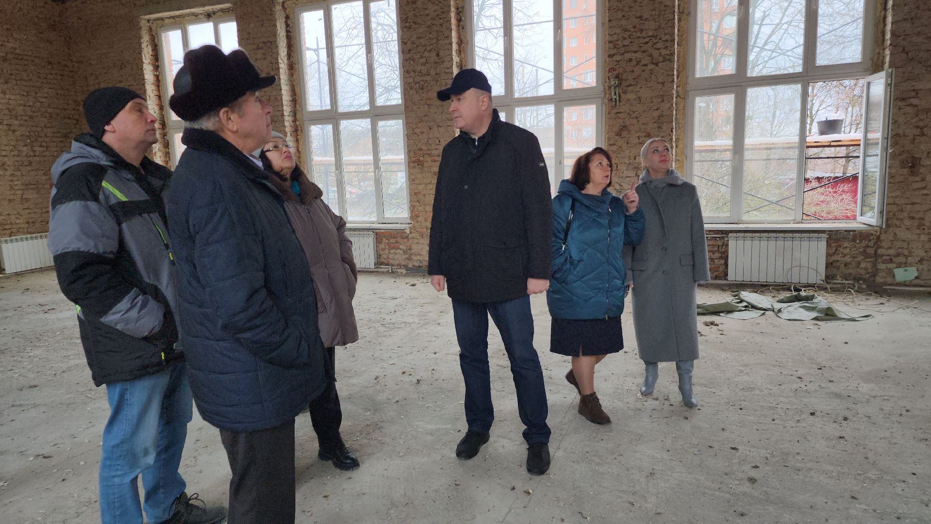 серпухов, глава городского округа, улица водонапорная, школа 6, капитальный ремонт школ, вертикалки,