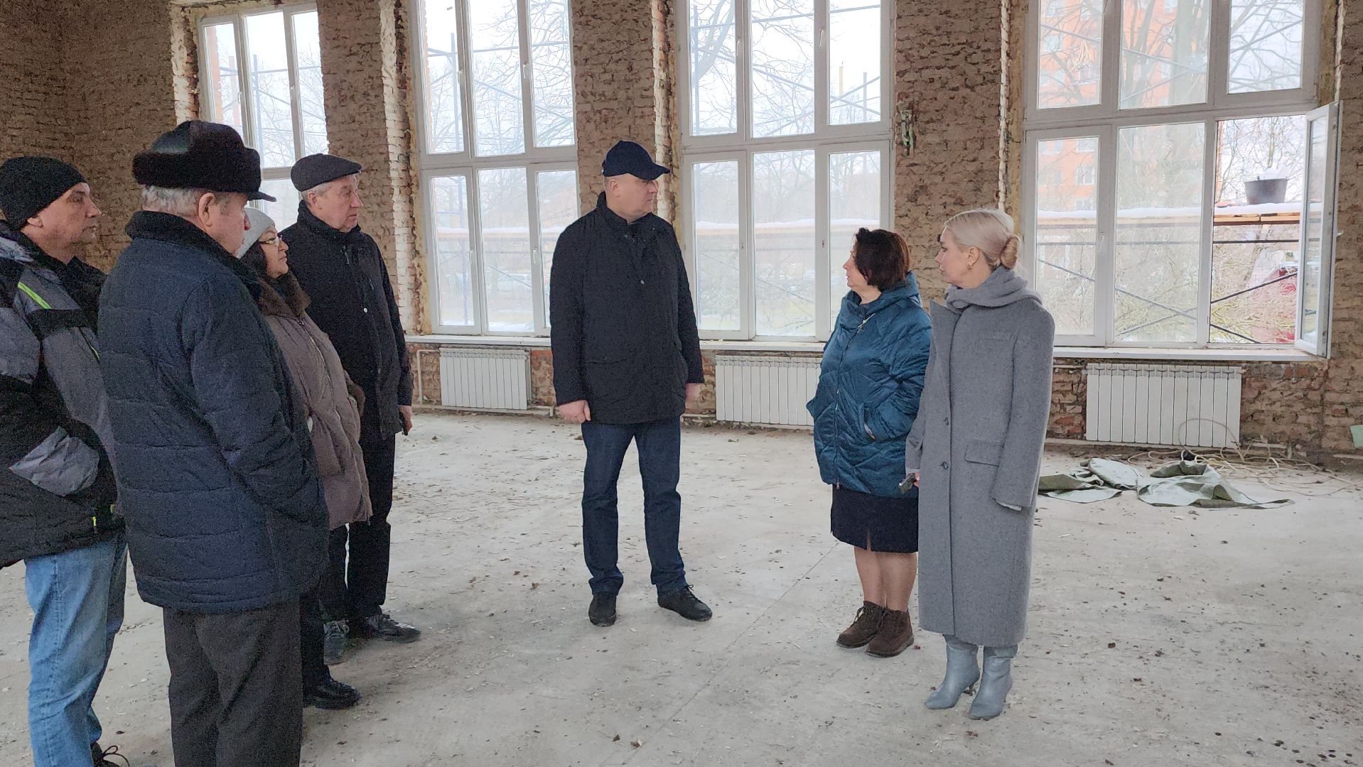 серпухов, глава городского округа, улица водонапорная, школа 6, капитальный ремонт школ, вертикалки,