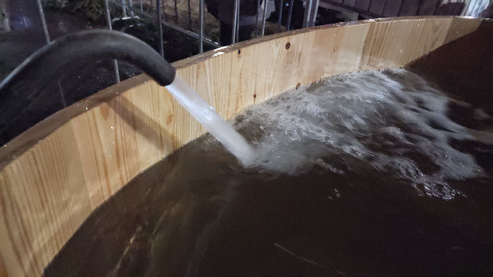 реутов, вертикалки, купель, крещение, крещение господне, троицкий храм, верующие,