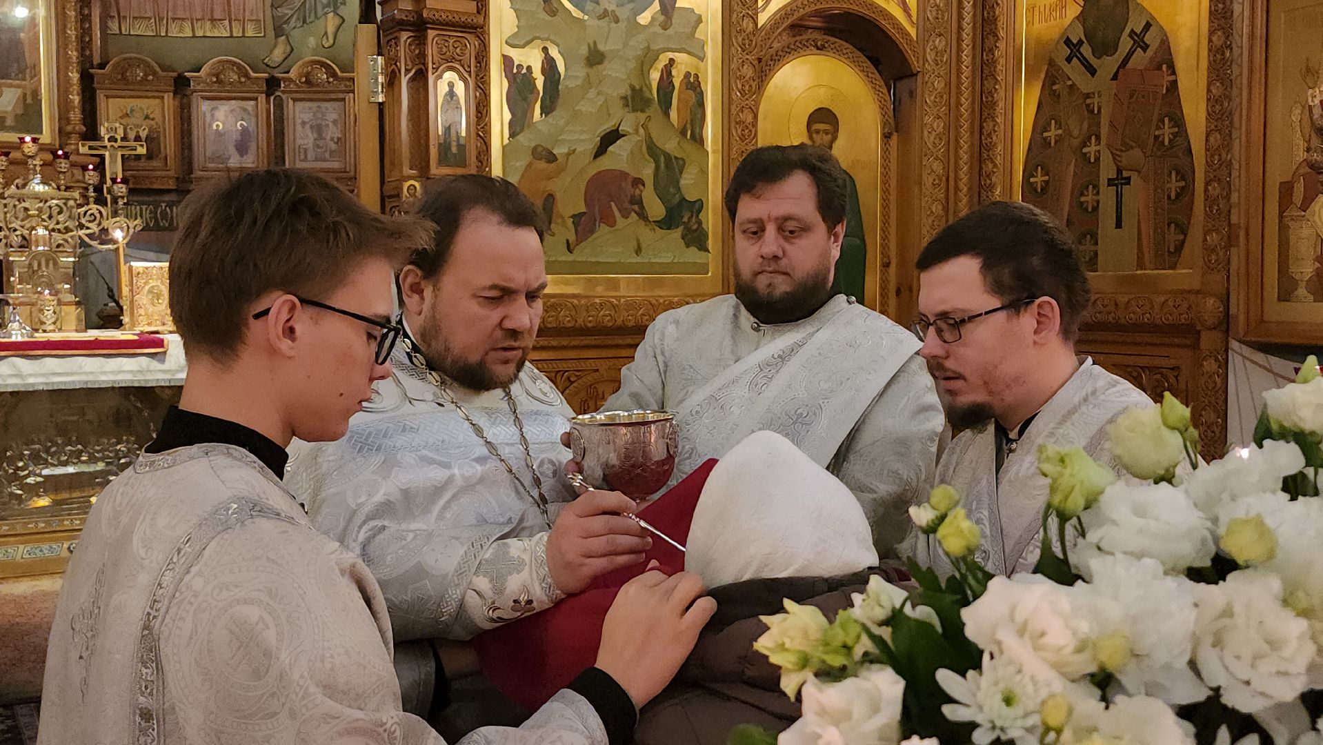 Люберцы, преображенский собор, крещение, верующие,