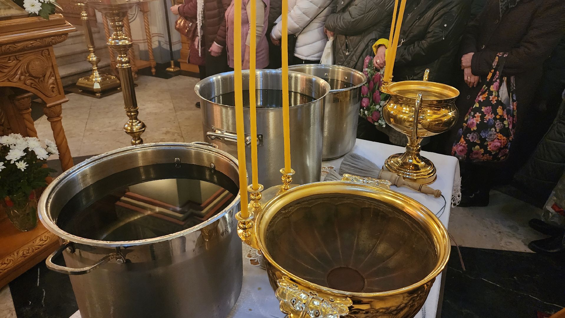 Люберцы, преображенский собор, крещение, верующие,