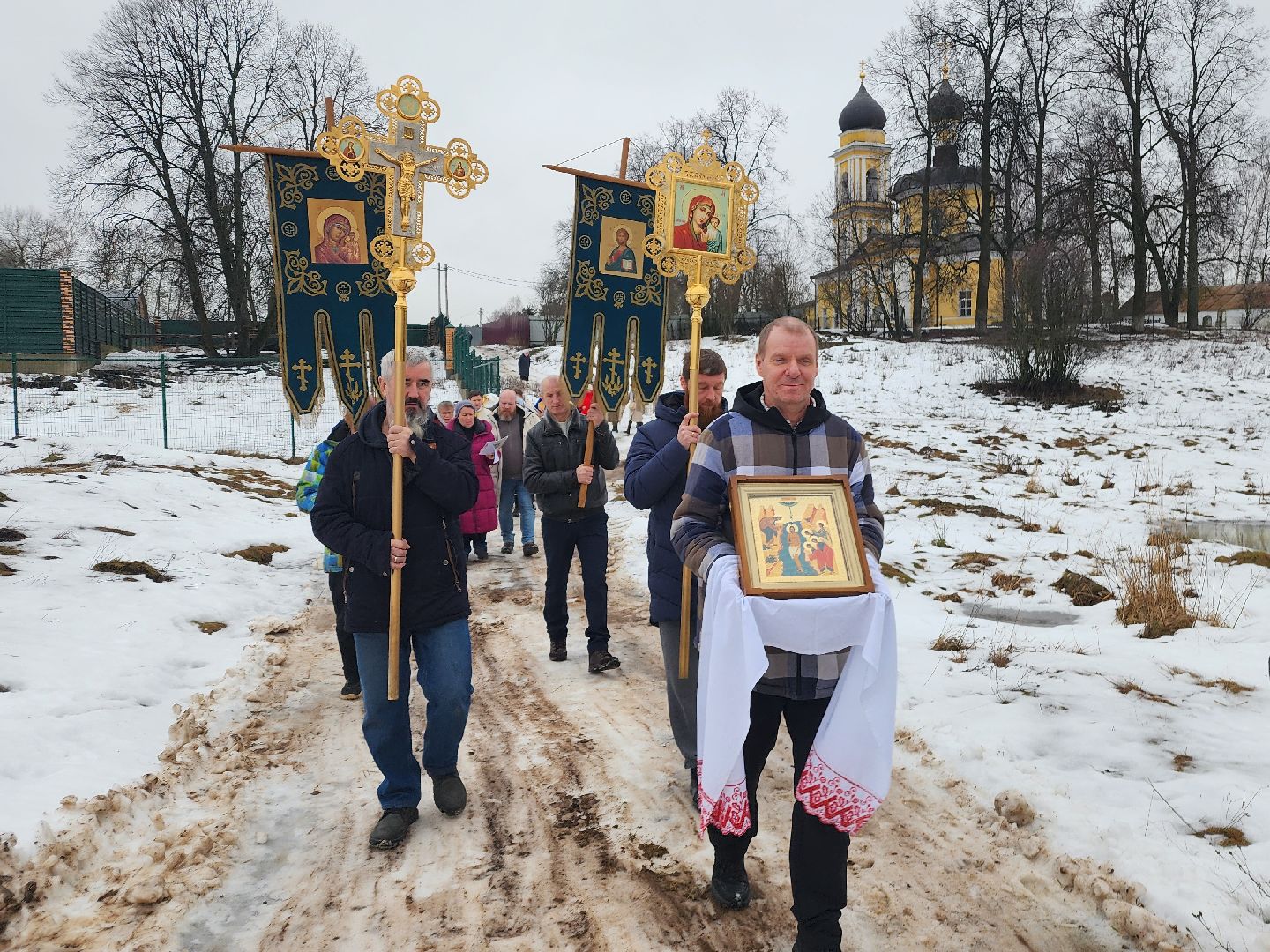 крещение, освящение воды, источник, фрязино, вертикалки,