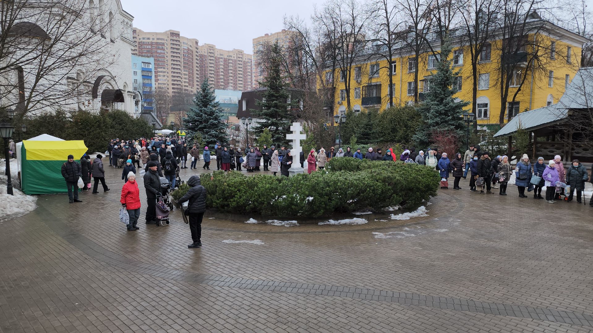 Люберцы, крещение, преображенский собор, верующие, вода,