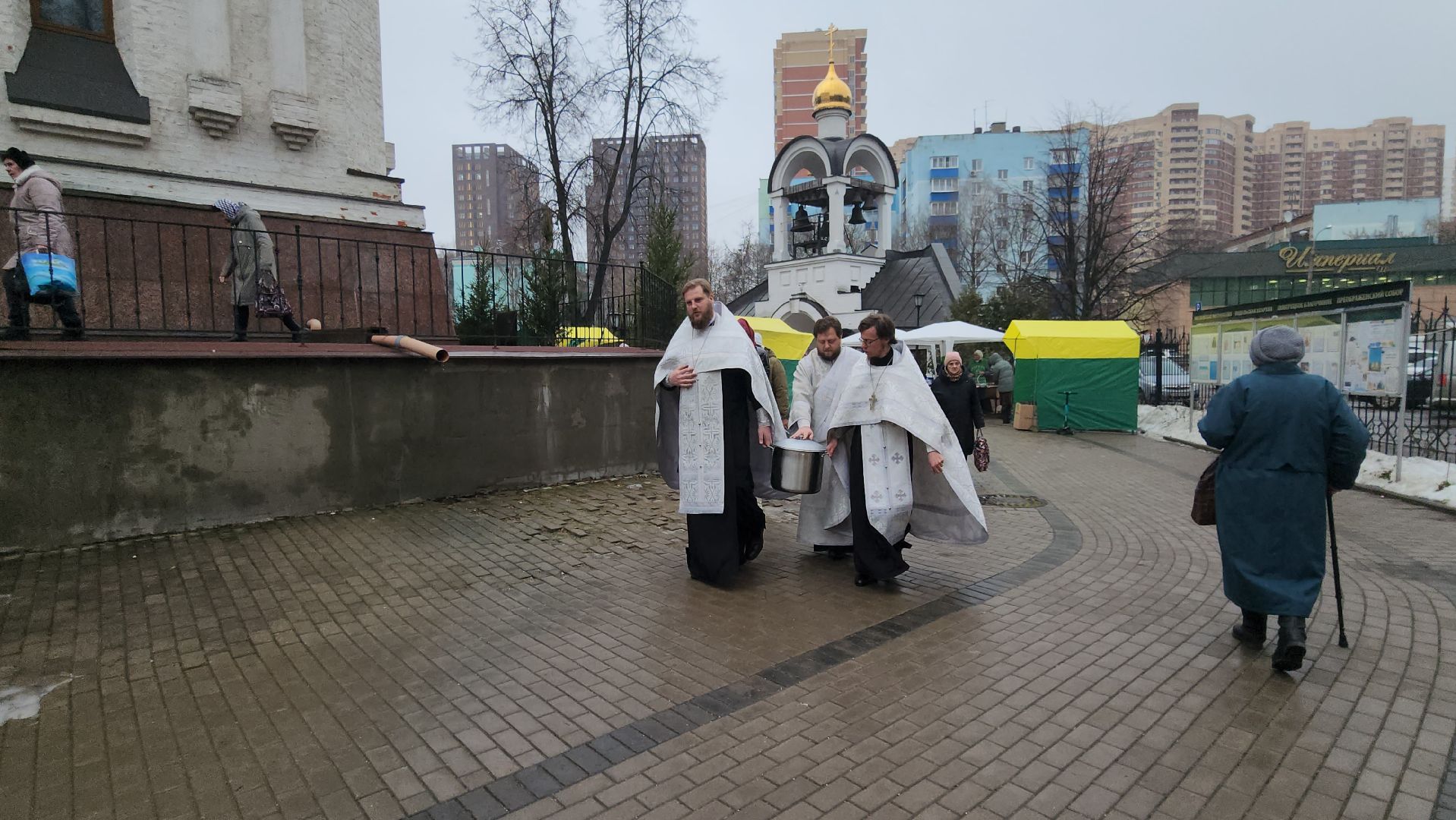 Люберцы, крещение, преображенский собор, верующие, вода,