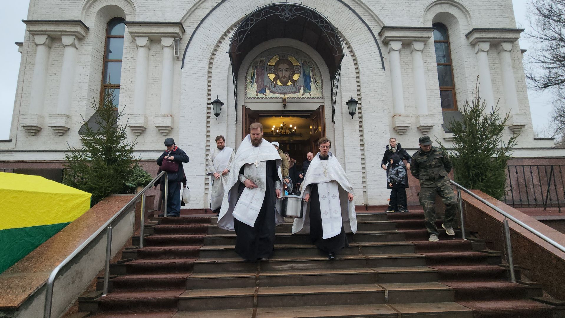 Люберцы, крещение, преображенский собор, верующие, вода,