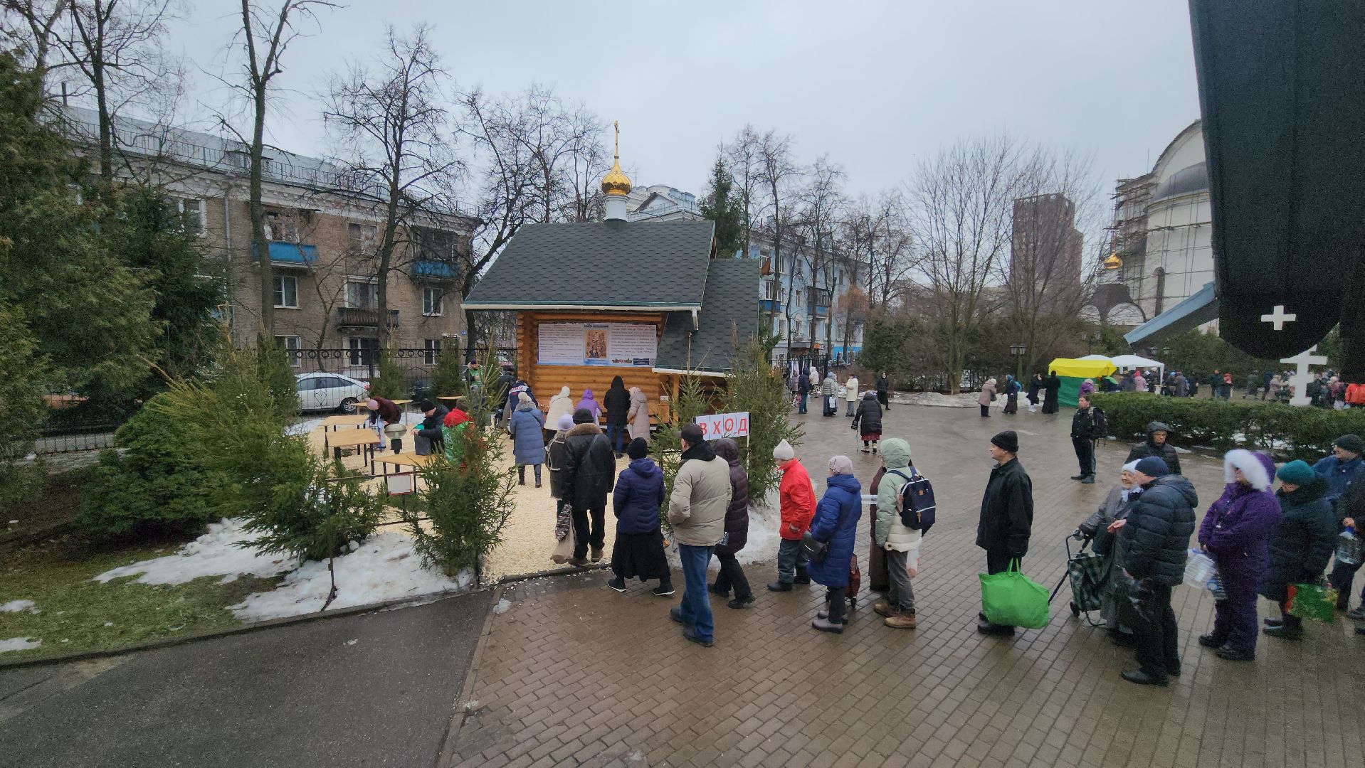 Люберцы, крещение, преображенский собор, верующие, вода,
