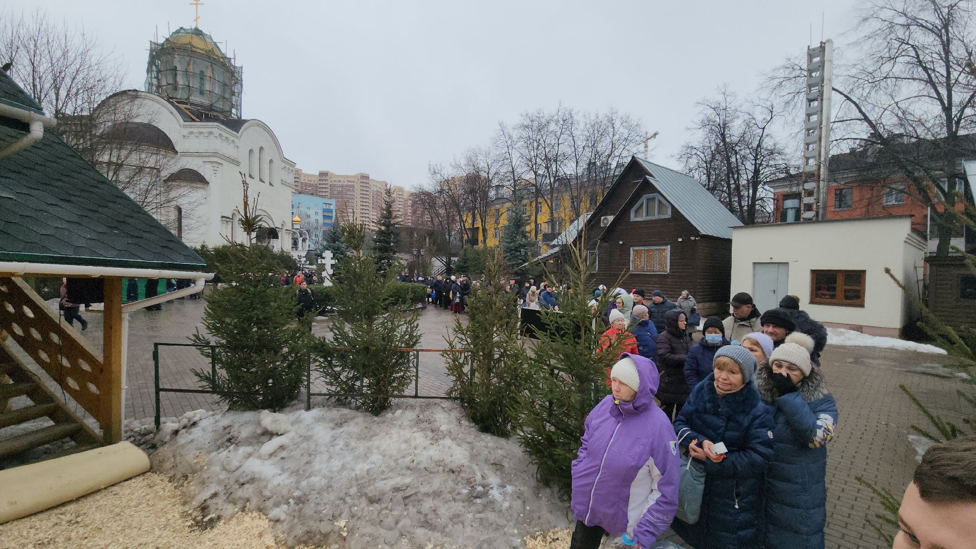 Люберцы, крещение, преображенский собор, верующие, вода,