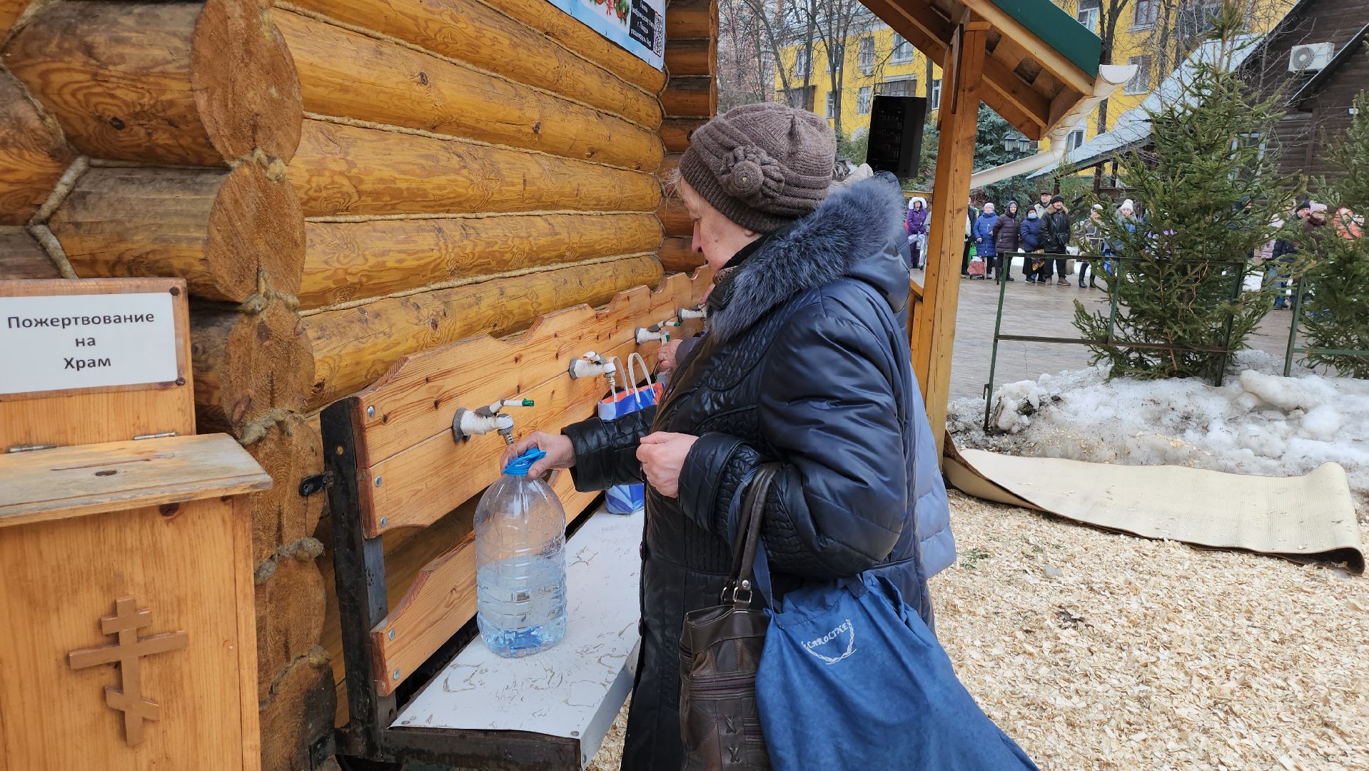 Люберцы, крещение, преображенский собор, верующие, вода,