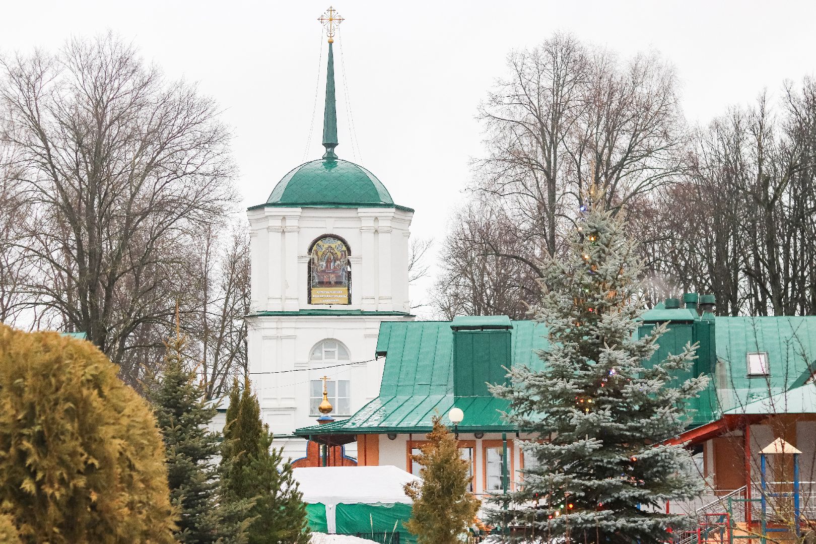 Клин, общество, крещенские купания, купели, вертикалки,