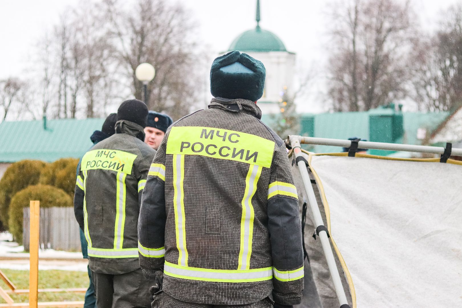 Клин, общество, крещенские купания, купели, вертикалки,