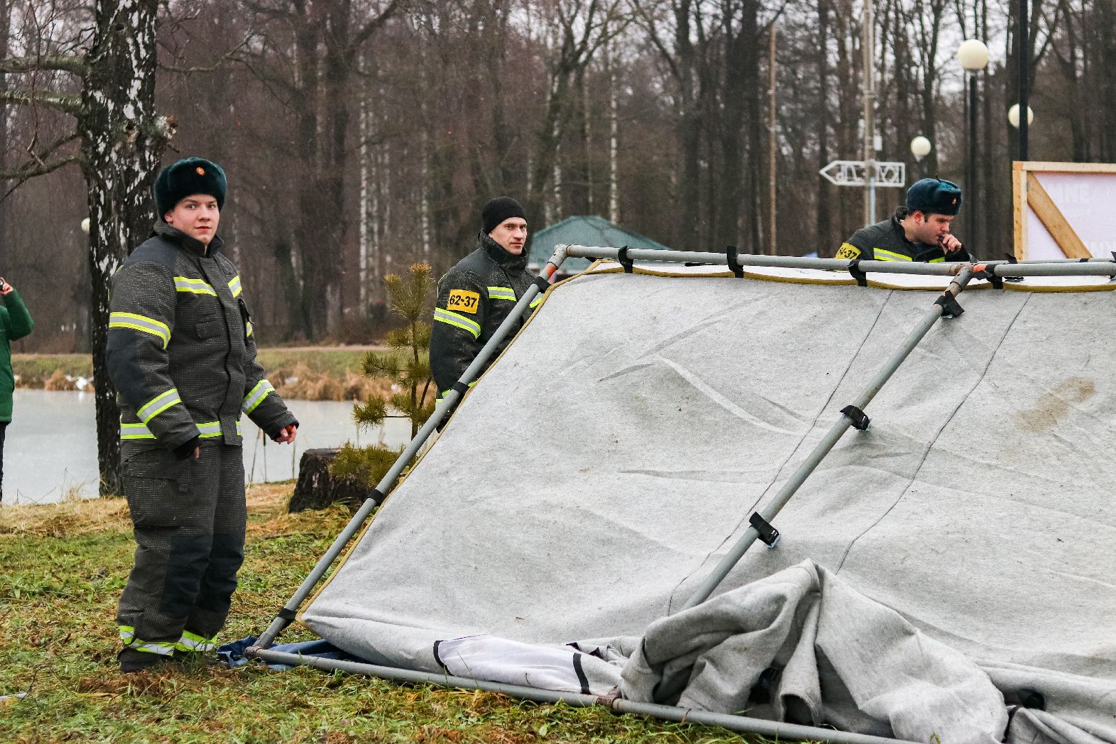 Клин, общество, крещенские купания, купели, вертикалки,