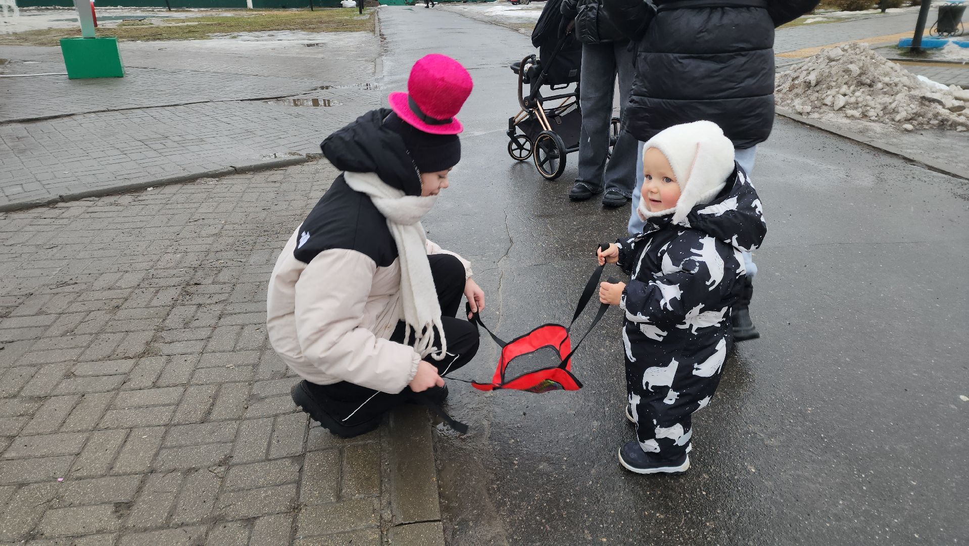 крещенские гуляния, дети, крещение,