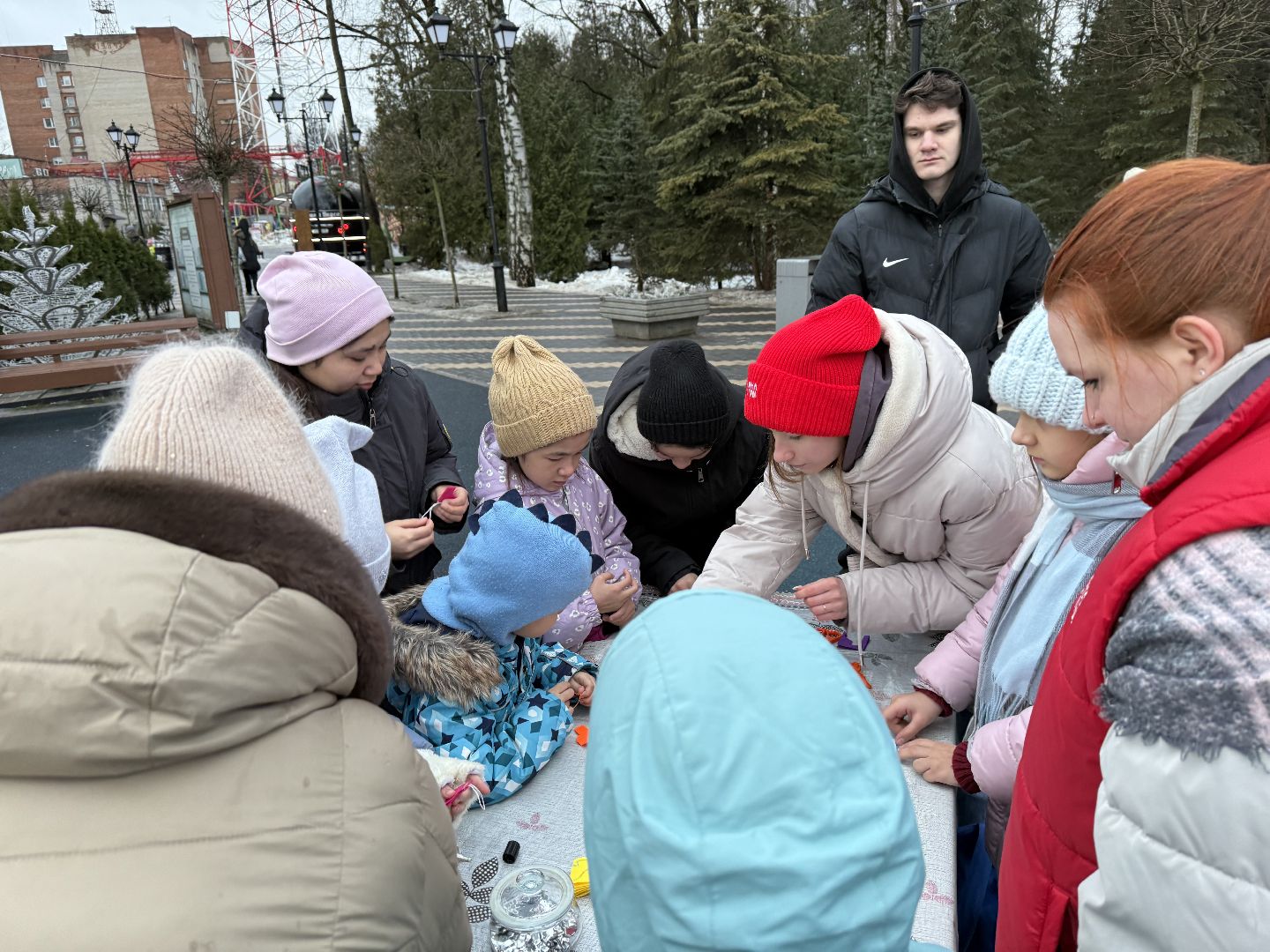 зимние забавы, парки зимой, активности, вертикалки,
