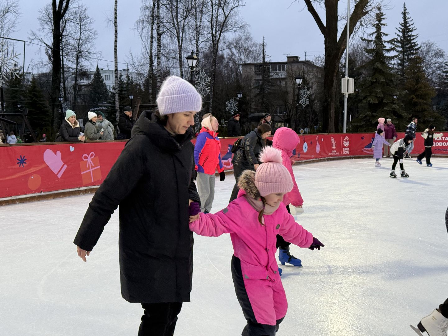 парки зимой, зимние активности, фигурное катание, мастер-класс, вертикалки,