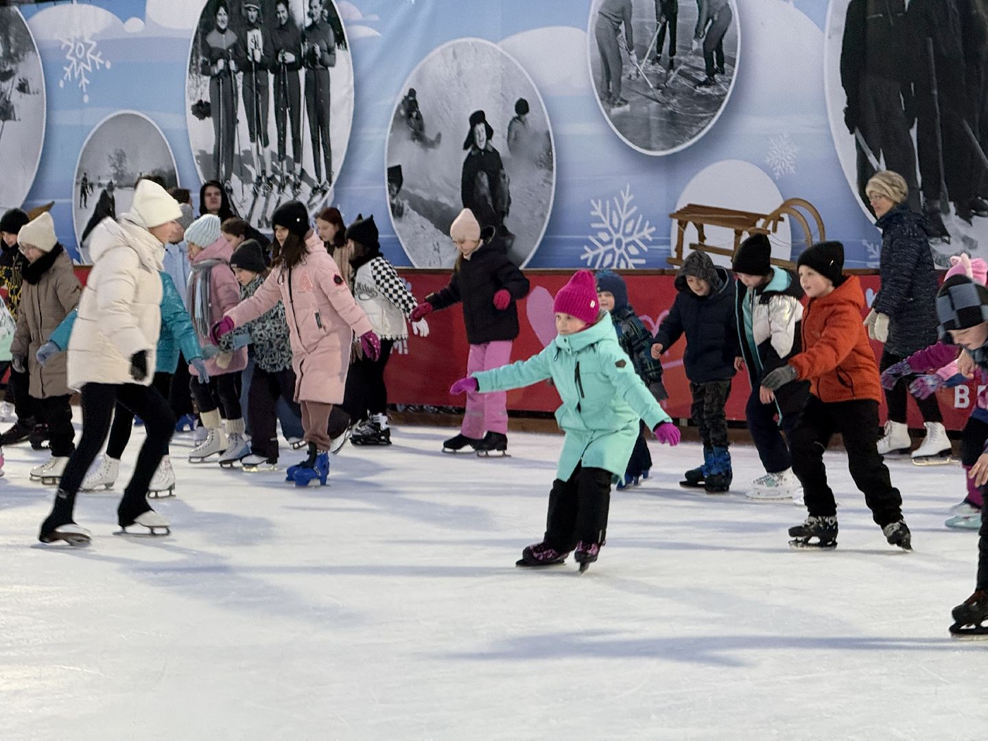 парки зимой, зимние активности, фигурное катание, мастер-класс, вертикалки,