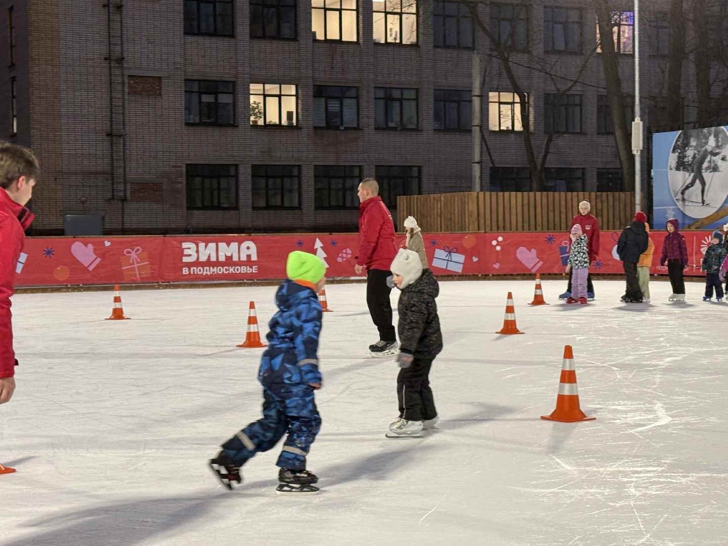 парки зимой, зимние активности, фигурное катание, мастер-класс, вертикалки,
