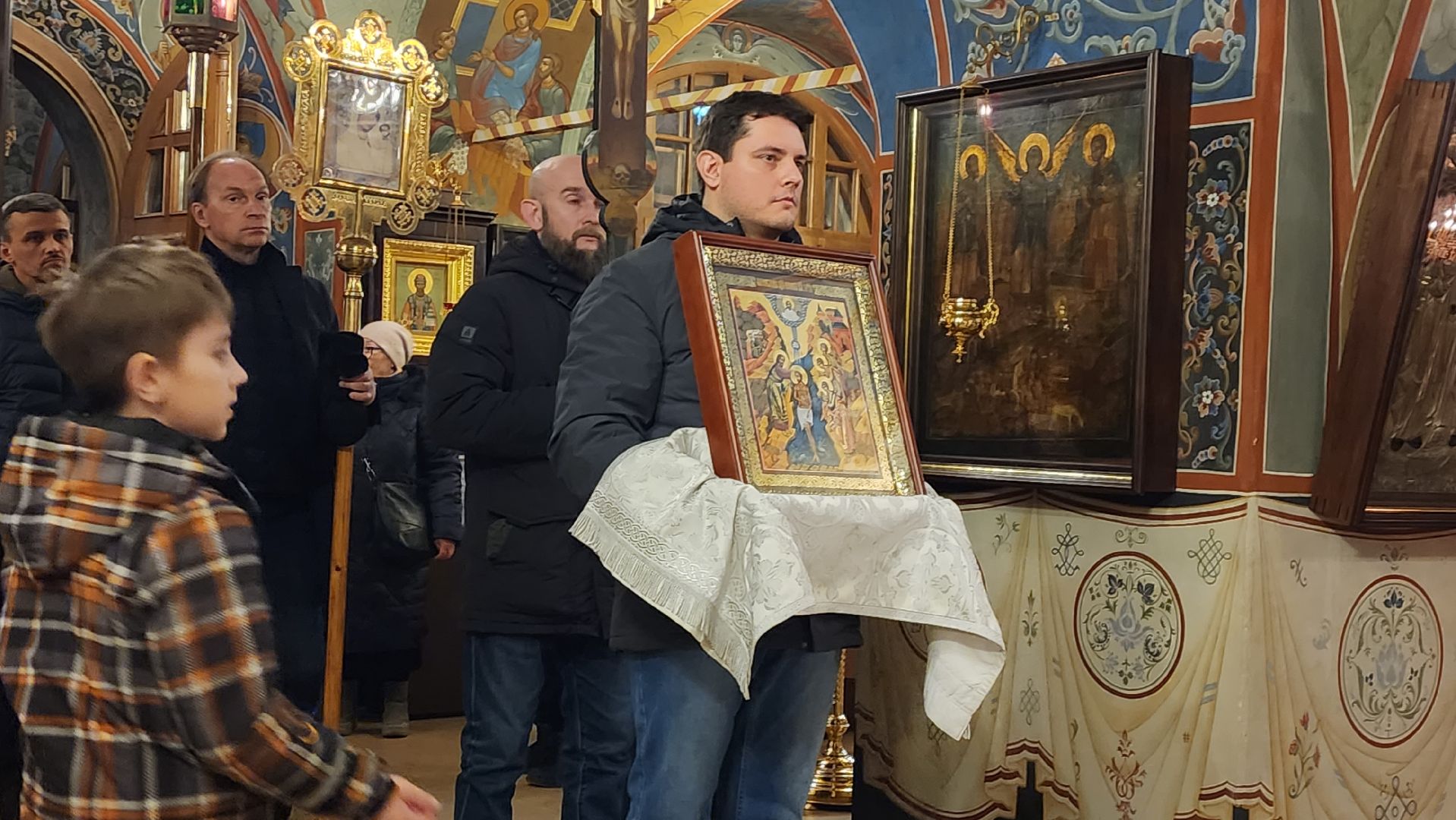 крещение, купель, купания, истра,