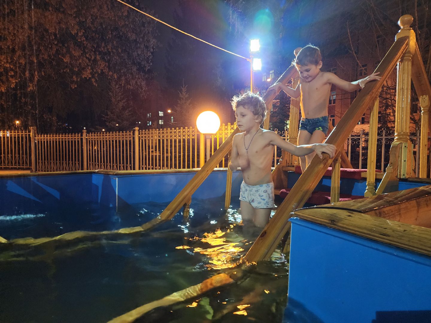 фрязино, крещенские купания, купель, крещение,