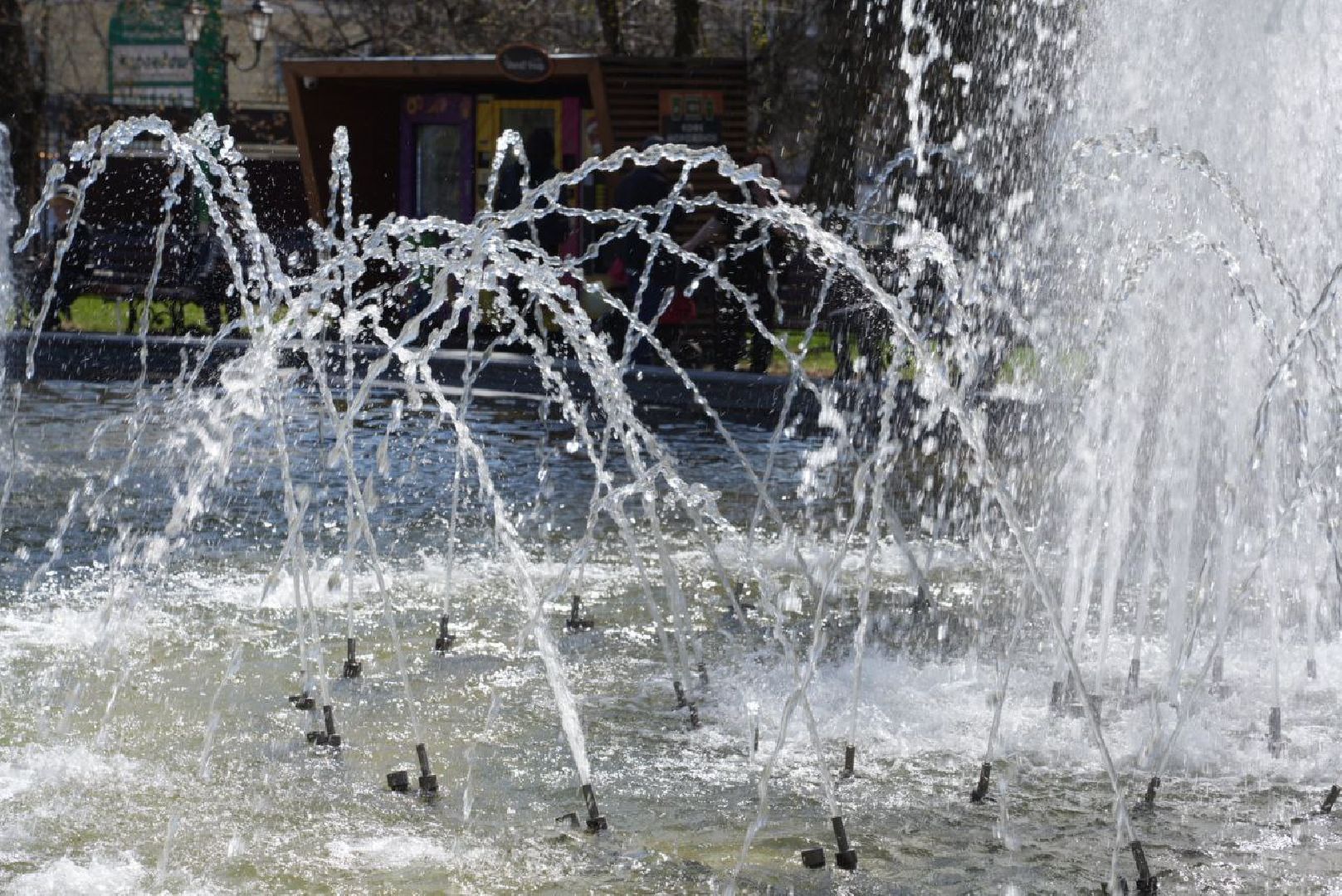 Сергиев Посад, Сергиево-Посадский городской округ, Фонтаны, Общество, Весна, Благоустройство