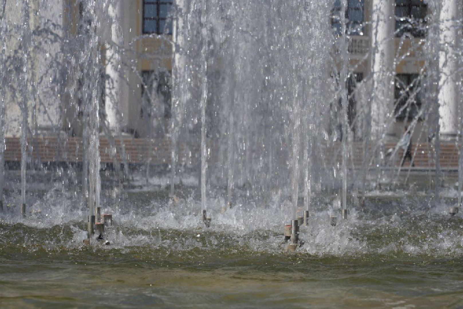 Сергиев Посад, Сергиево-Посадский городской округ, Фонтаны, Общество, Весна, Благоустройство