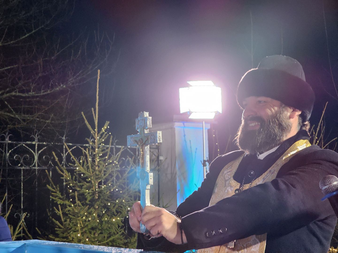 Дубна, Крещение господне, крещенские купания, Храм, вертикалки,