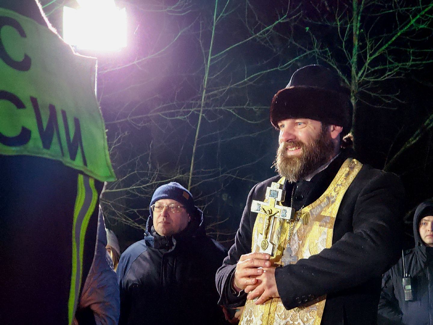 Дубна, Крещение господне, крещенские купания, Храм, вертикалки,