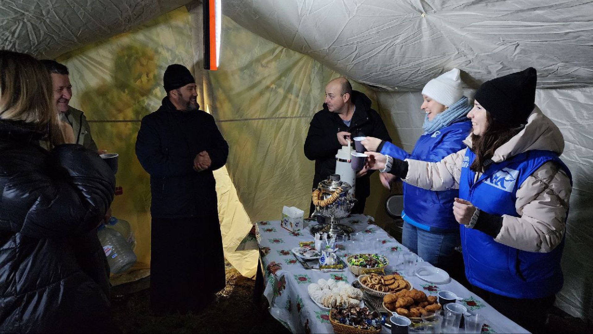 серебряные пруды, крещение господне, купель в пурловке, молодая гвардия,