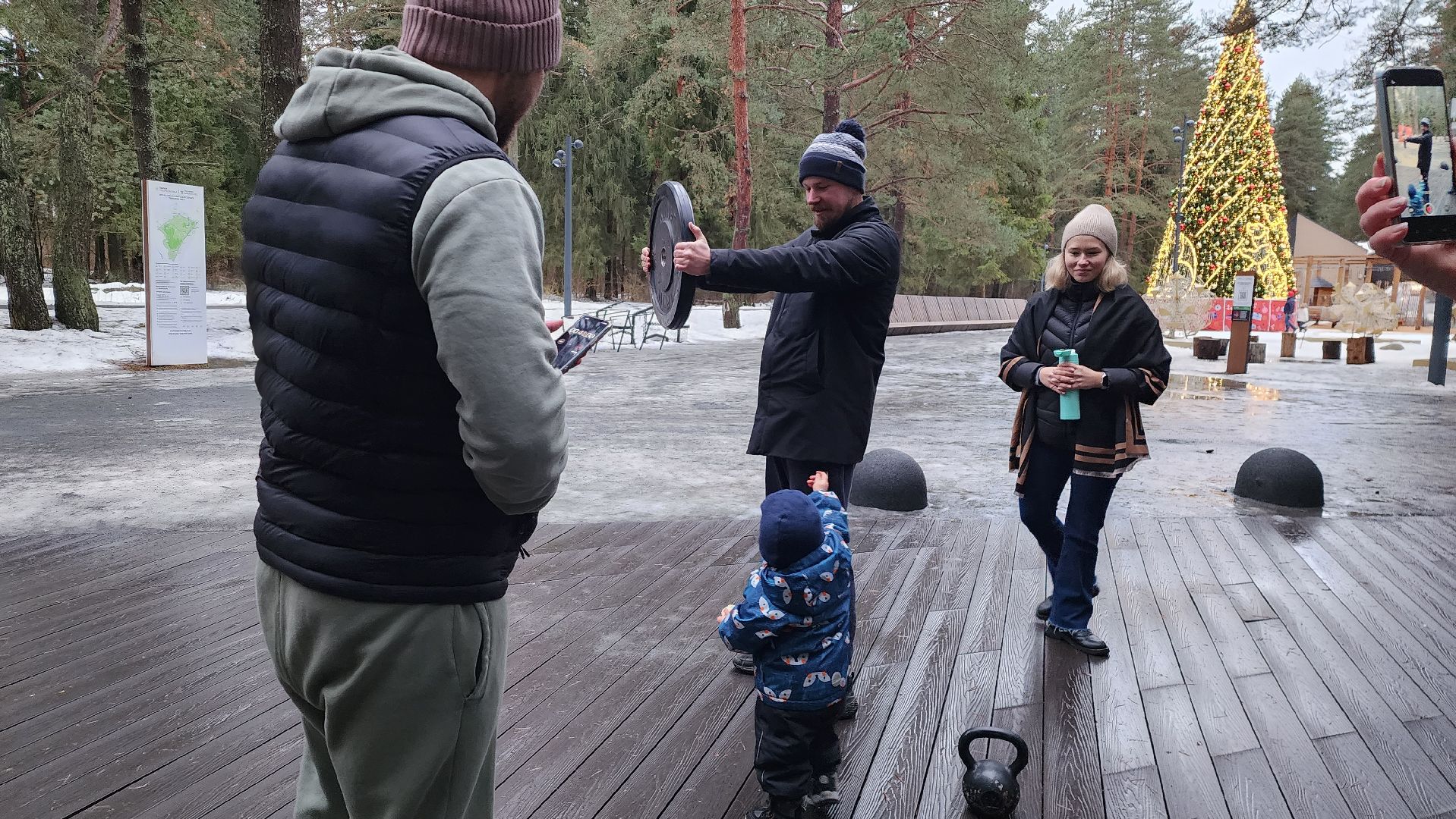 лесопарк, зима в подмосковье, фитнес, истра,