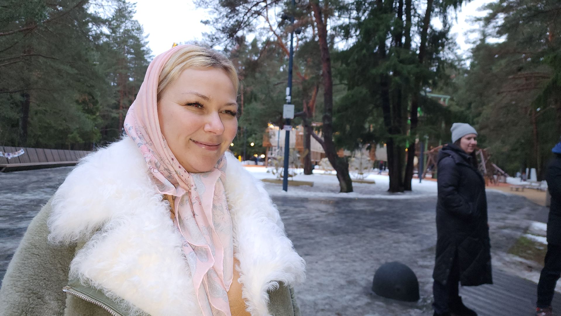 лесопарк, зима в подмосковье, фитнес, истра,