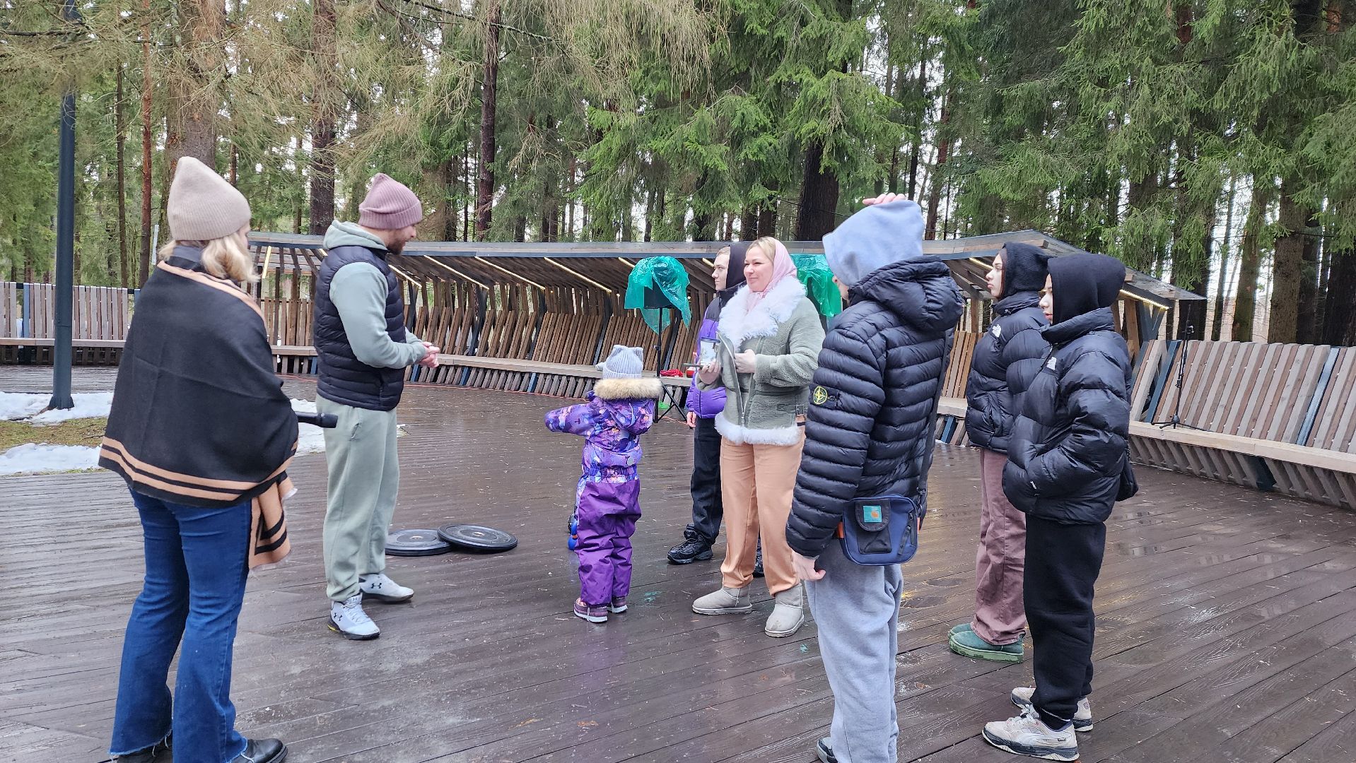 лесопарк, зима в подмосковье, фитнес, истра,