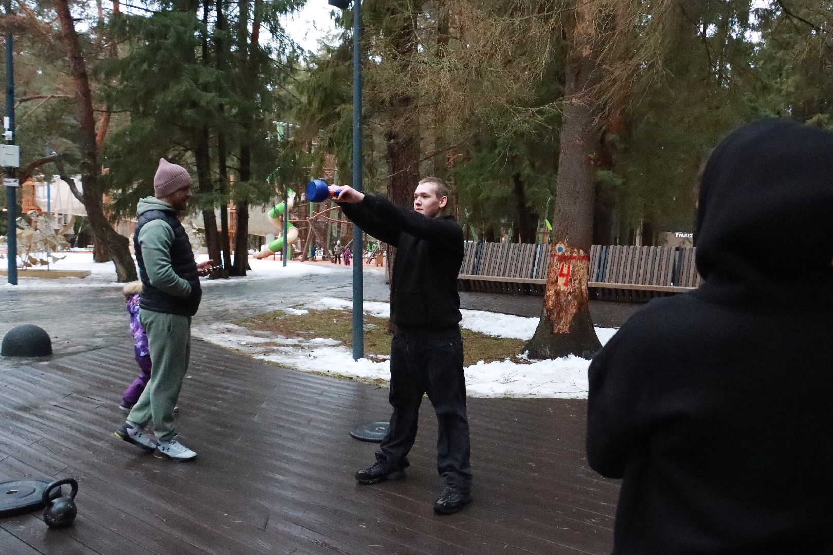 лесопарк, зима в подмосковье, фитнес, истра,