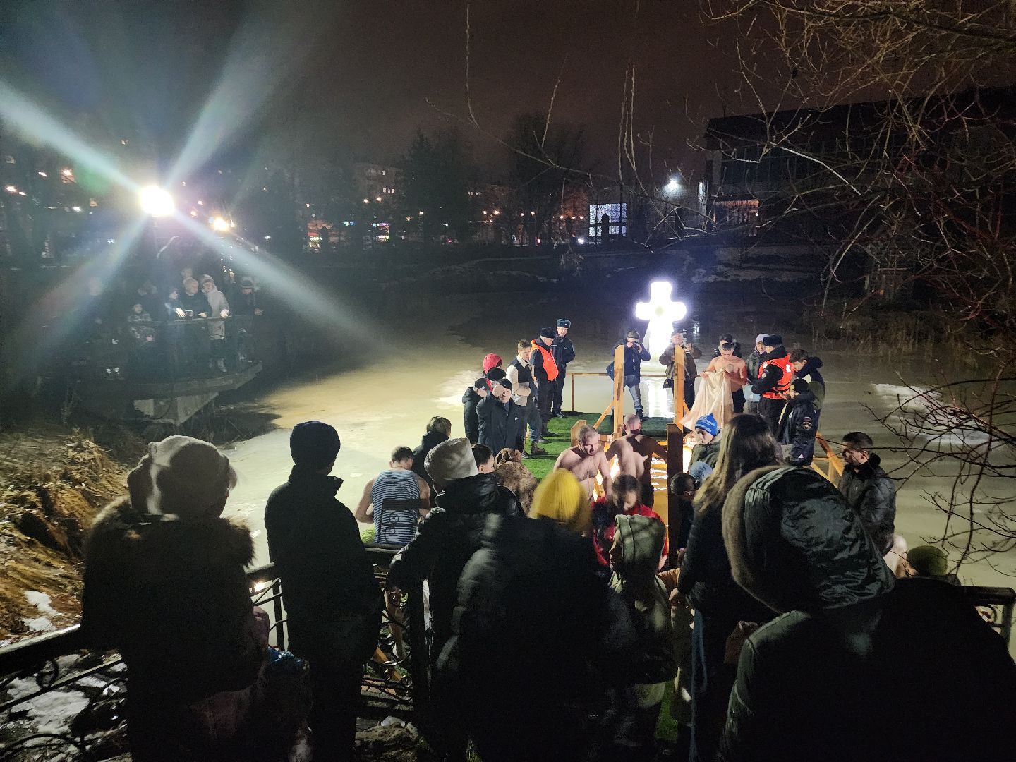 вертикалки, орехово зуево, крещенские купания,