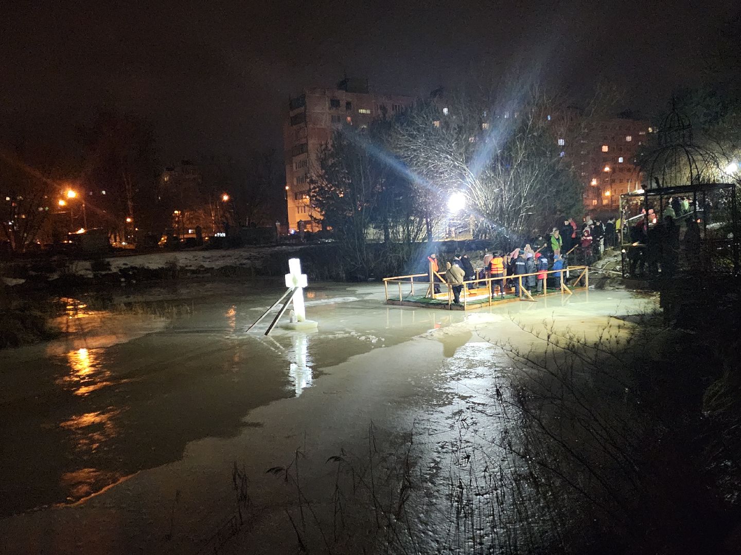 вертикалки, орехово зуево, крещенские купания,