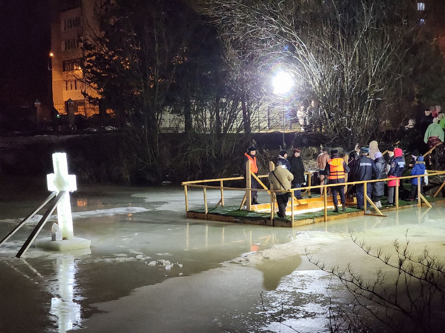 вертикалки, орехово зуево, крещенские купания,