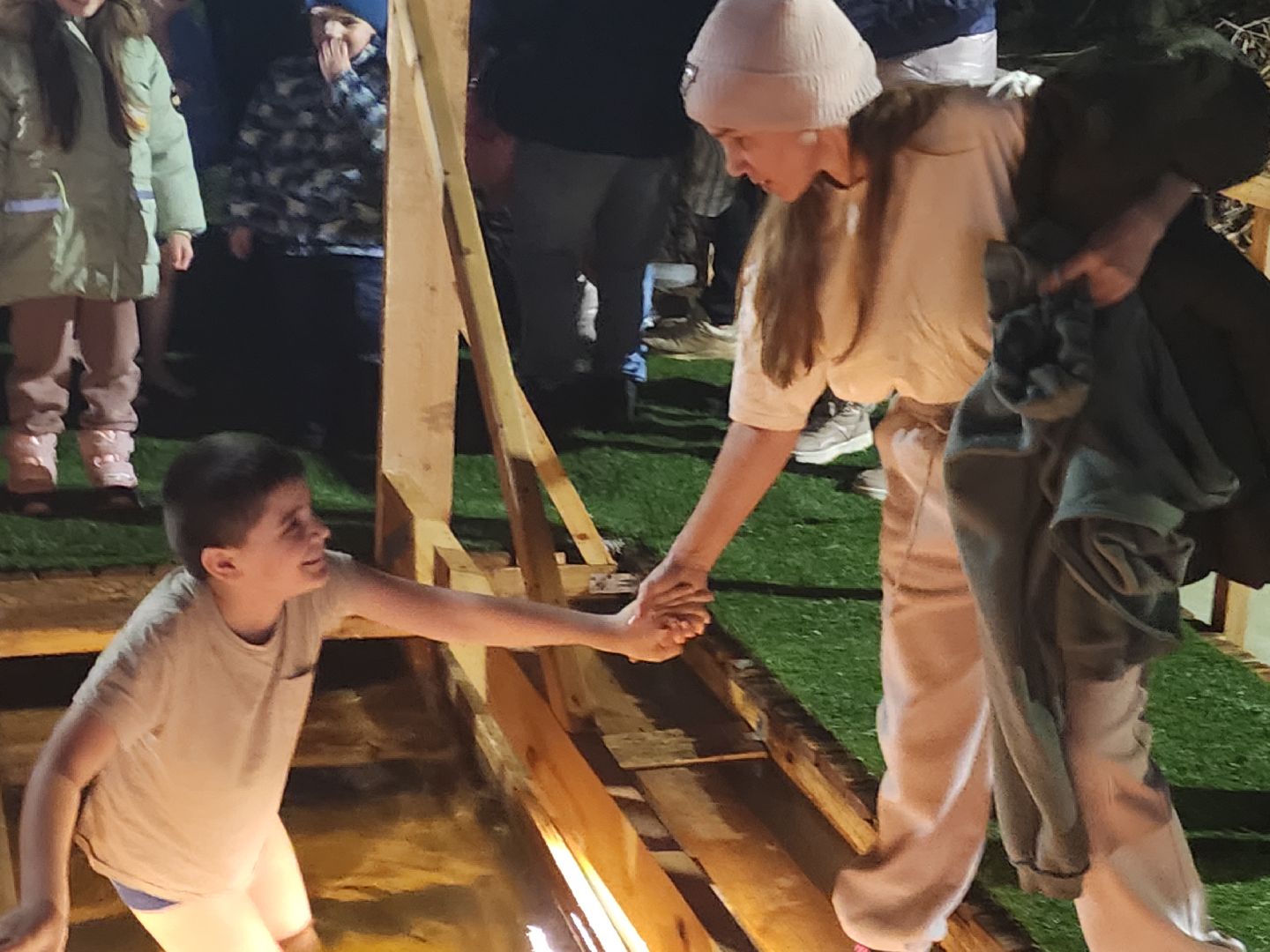 вертикалки, орехово зуево, крещенские купания,