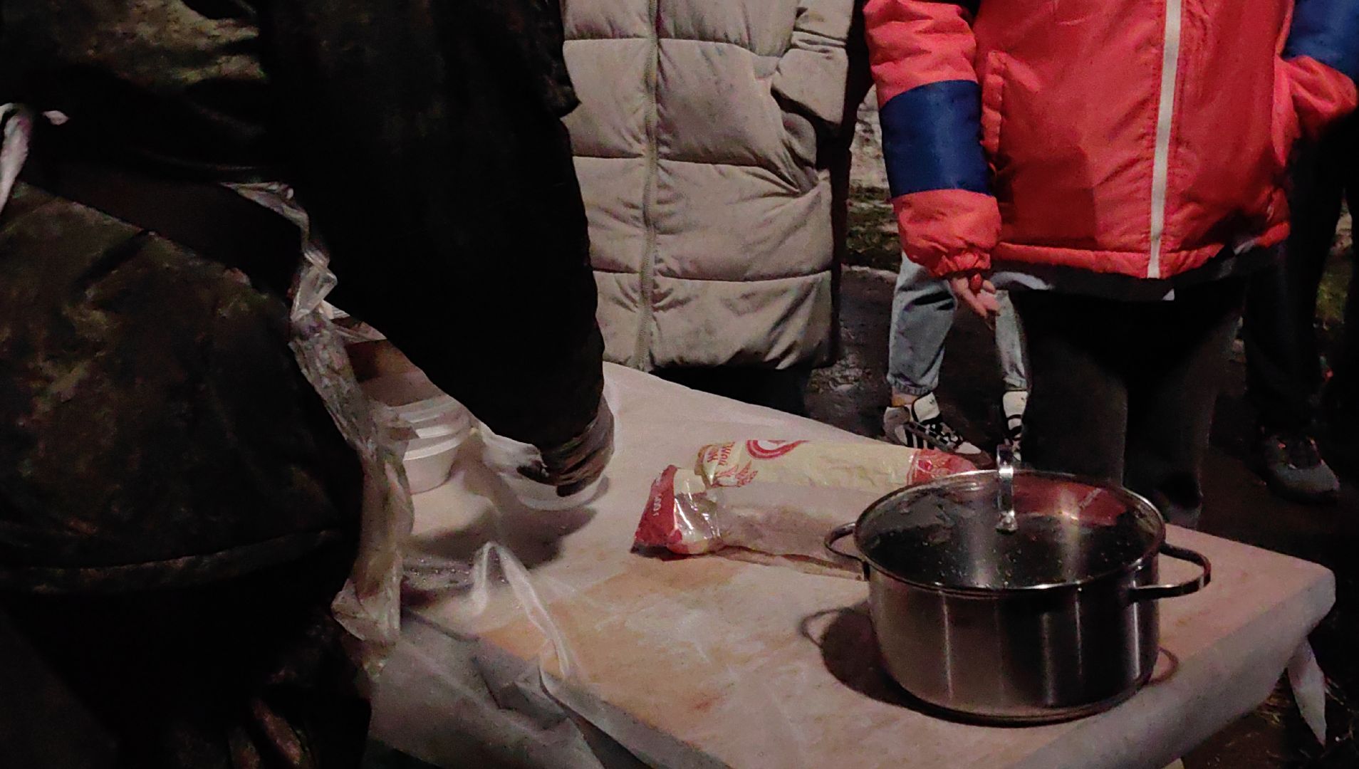 гречка, чай, полевая кухня, крещение,