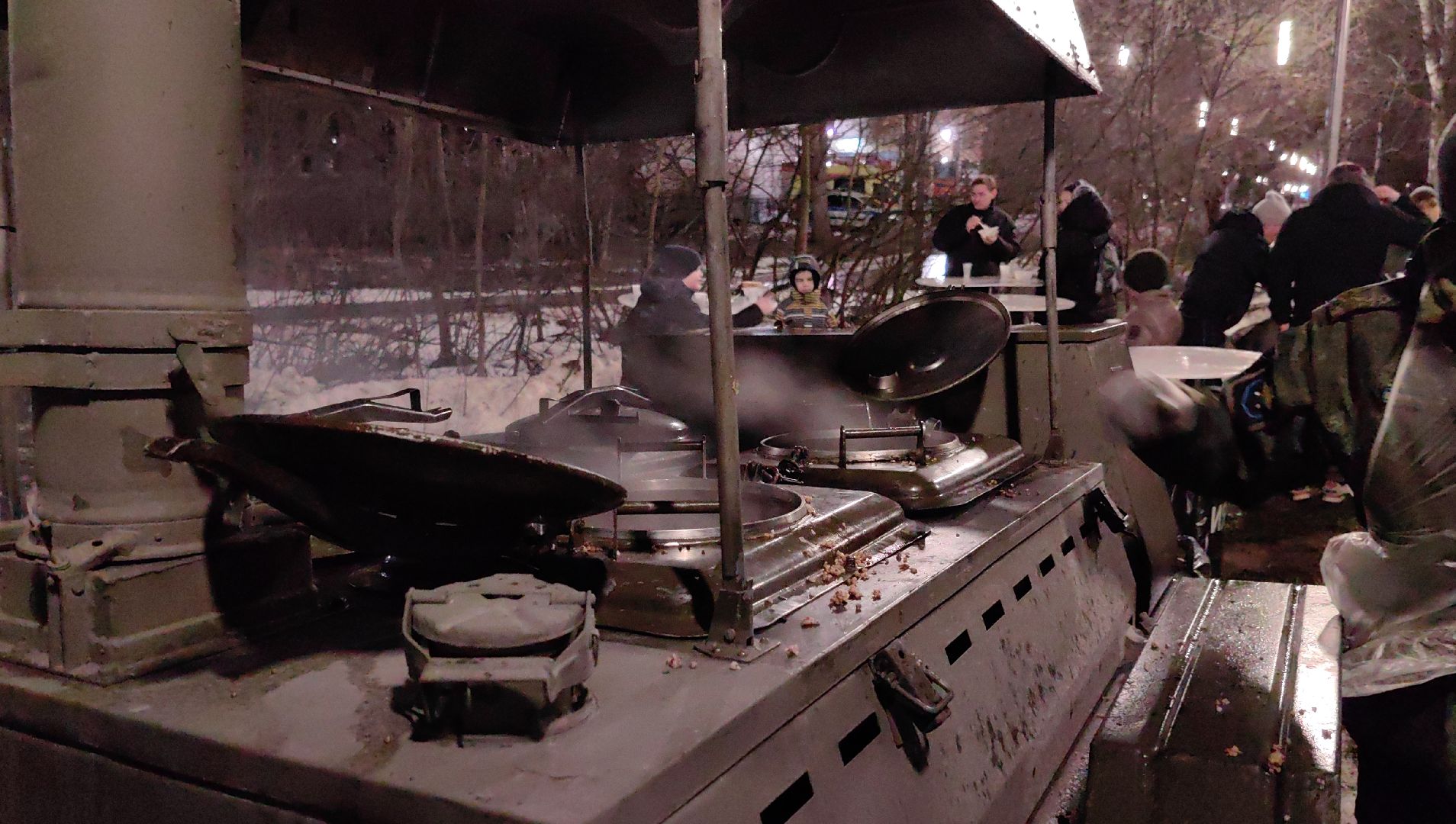 гречка, чай, полевая кухня, крещение,