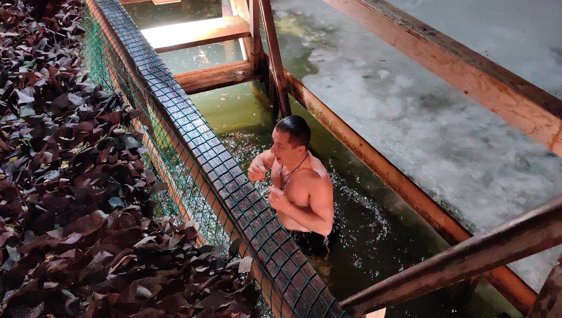 крещение, купания, купель, озеро, храм, космонавт,