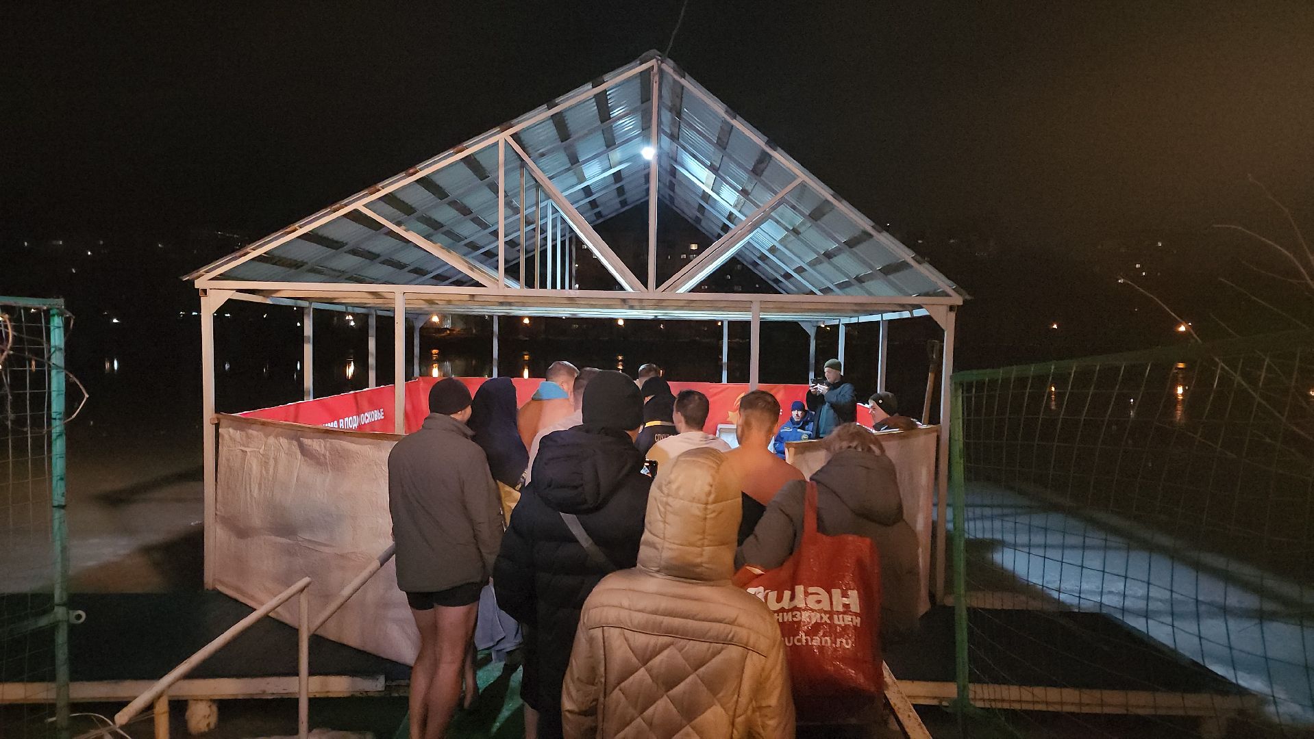 крещение, купание, прорубь, иордань, жители, балашиха,