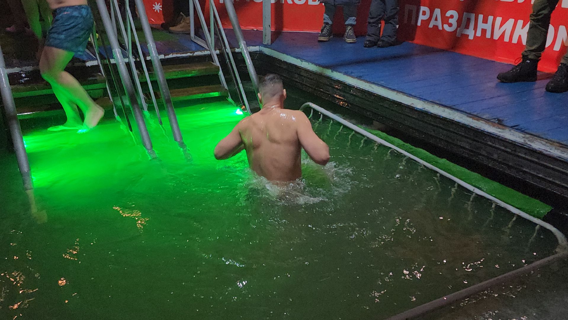 крещение, купание, прорубь, иордань, жители, балашиха,