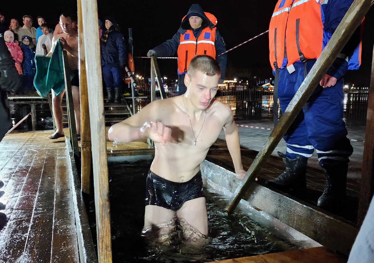 крещение, солнечногорск, вертикалки, озеро сенеж,