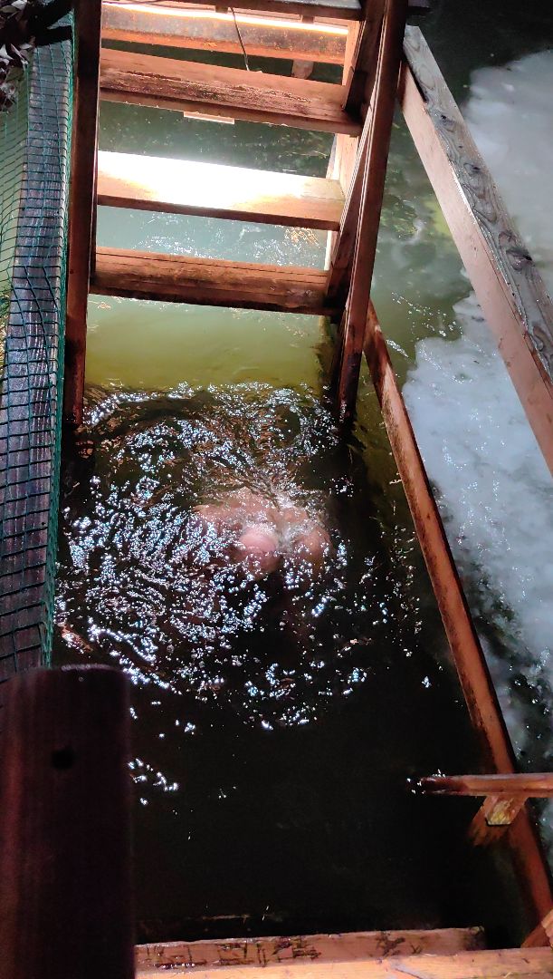 купания, озеро, обряд омовения, Богоявление,