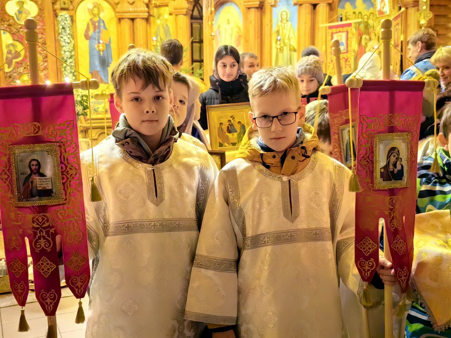 крещение, крестный ход, купание, верующие, озеро, Храм Преображения Господня,