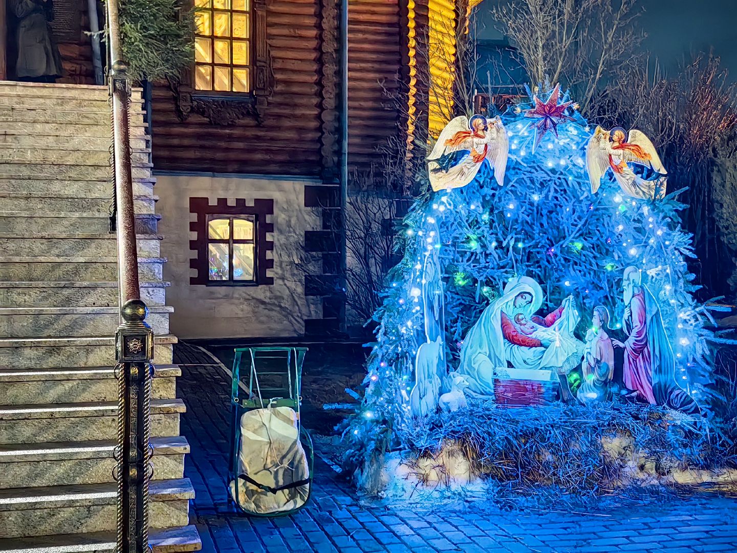 крещение, крестный ход, купание, верующие, озеро, Храм Преображения Господня,