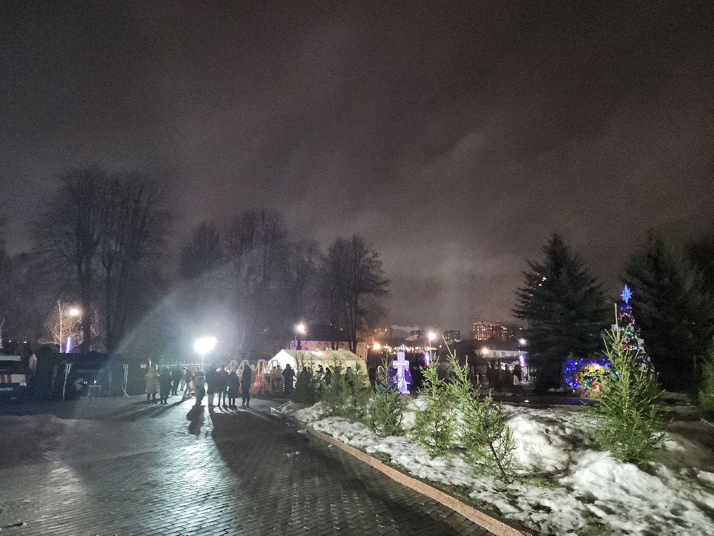 Подольск, Крещение, Крещенские купания, Традиция, Троицкий собор,